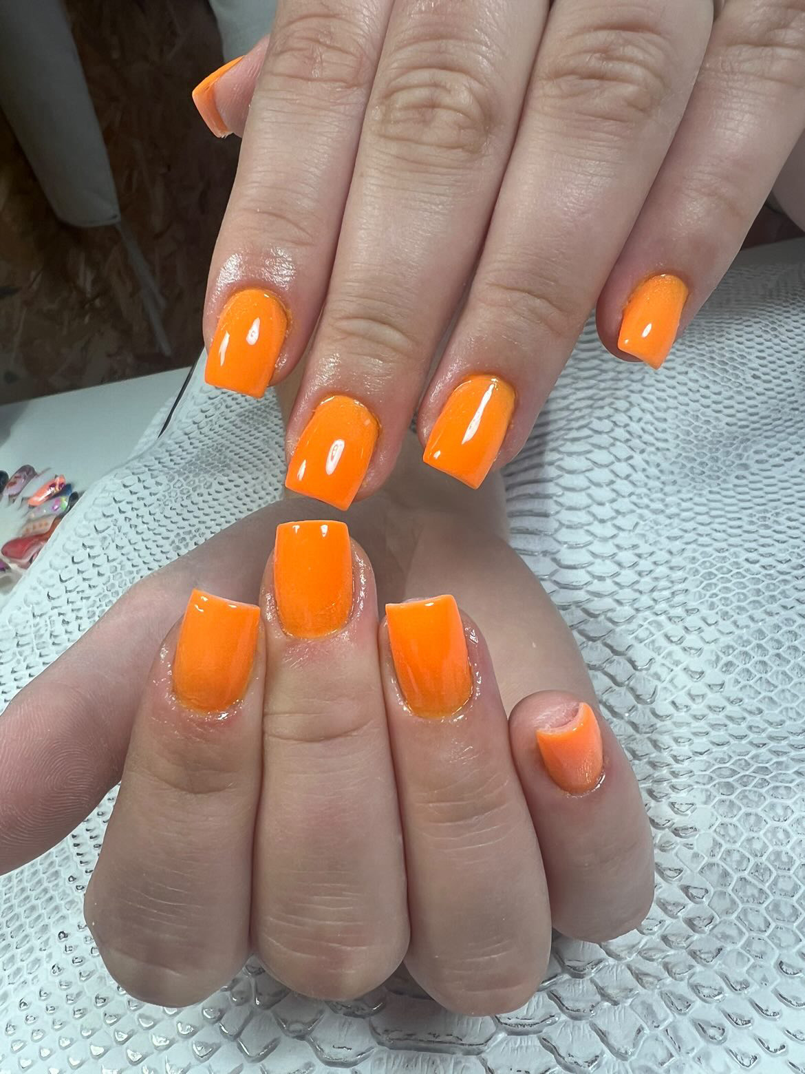Jb ongles Ongles orange